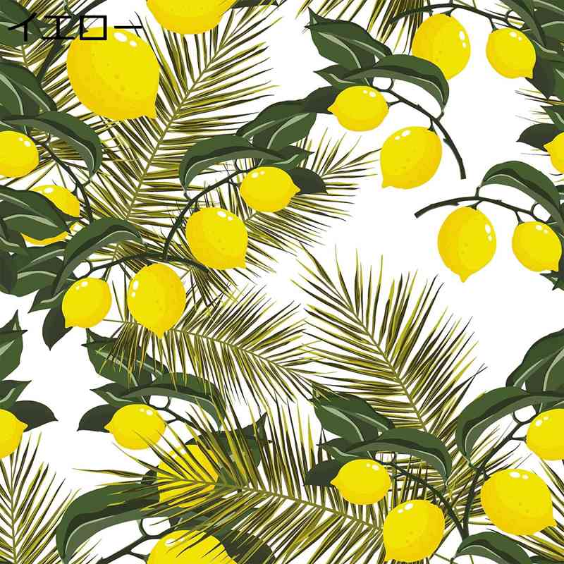 壁紙シール 花柄 リメイクシート インテリア 白 レモン ボタニカル はがせる壁紙 厚手 カッティングシート のり付き ふすま紙 防水 寝室 装飾 家具 リフォーム DIY トイレ テーブル キャビネット キッチン