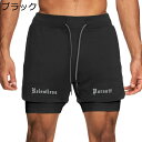 ランニングパンツ メンズ ショートパンツ スポーツ 軽量 ハーフパンツ 速乾 トレーニング スウェット 加圧インナー 五分丈 レギンス フィットネス 短パン M~3XL マラソン プラクティスパンツ 筋トレ ひんやり(4)