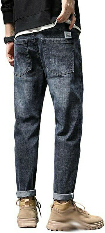 ストレッチデニムパンツ 裏起毛 暖かい ジーンズ ロングズボン 秋冬 保温防寒 メンズ 大きサイズ対応 ..