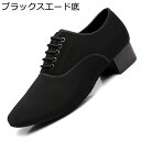 メンズ ダンスシューズ 社交ダンスシューズ モダン タンゴ カンバス 3.5cmヒール ラテン ラテンダンスシューズ 舞台 男性用 各種ダンス 室外 室内履き