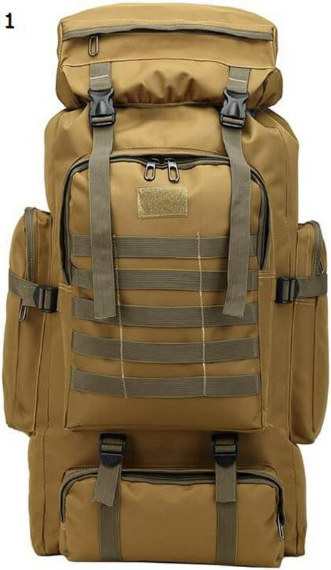 アウトドア バッグ 大容量 登山用バッグ 登山ザック キャンプ 登山リュック バックパック迷彩 広口開口..