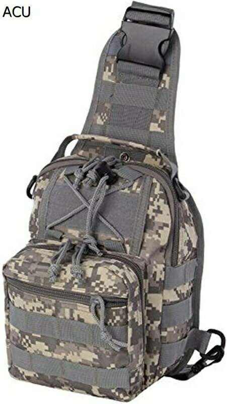 多機能 防水 ボディーバッグ ワンショルダーバッグ 斜めがけバッグ サバゲーリュック メッセンジャーバ..