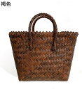 編みバッグ カゴバッグ ペーパー素材 トートバッグ ワンハンドルバッグ 夏用 手編みバッグ レディース レトロ 和装 アウトドア お花見 大容量 スマホ/財布/小物収納 可愛い 女の子 女性 サマーバッグ
