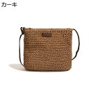 カゴバッグ レディース 手提げバッグ 可愛い トートバッグ ジップ 女性用 着物 リゾート感 ストロー 2way 大型 夏用バッグ リゾート 編み込み プレゼン...