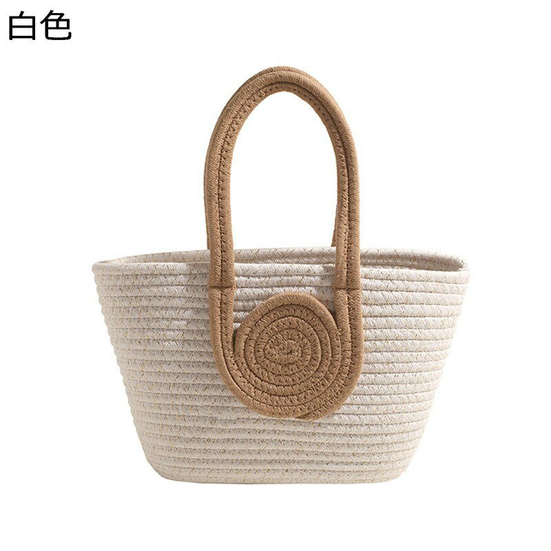 カゴバッグ レディース 肩掛けバッグ 可愛い トートバッグ ボヘミアン 旅行用 和装 アウトドア ストロー 2way 大型 夏祭り 遊園地 ナチュラル ギフト 手作り 軽量 収納簡単 小銭 鍵 小物入れ 便利 大容量