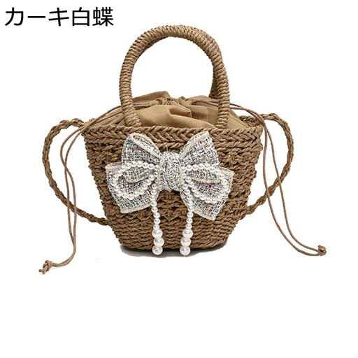 編みバッグ カゴバッグ ペーパー素材 肩掛けバッグ 巾着 蝶結び 手提げバッグ 夏用 手織りバッグ レディース デート お出かけ 通勤 旅行用 大容量 スマホ/財布/小物収納 可愛い 学生 女の子 サマーバッグ 編みバッグ カゴバッグ ペーパー素材 肩掛けバッグ 巾着 蝶結び 手提げバッグ 夏用 手織りバッグ レディース デート お出かけ 通勤 旅行用 大容量 スマホ/財布/小物収納 可愛い 学生 女の子 サマーバッグ
