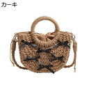 カゴバッグ ハンドメイド ストロー レディース 可愛い 蝶結び 巾着 サマーバッグ 2way お花見 リゾート風 ハンドバッグ 肩掛け シンプル 夏用バッグ リゾート お祭り ギフト 収納簡単 小銭 鍵 小物入れ