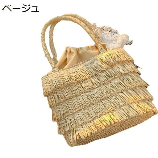 かごバッグ 草編みバッグ 手提げカバン 肩掛けバッグ 多層フリンジ 巾着 ペーパー素材 夏用バッグ リゾート 編み込み サマーバッグ 軽量 収納簡単 大容量 スマホ/財布/小物収納 可愛い 学生 女の子 ビーチ かごバッグ 草編みバッグ 手提げカバン 肩掛けバッグ 多層フリンジ 巾着 ペーパー素材 夏用バッグ リゾート 編み込み サマーバッグ 軽量 収納簡単 大容量 スマホ/財布/小物収納 可愛い 学生 女の子 ビーチ