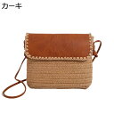 編みバッグ カゴバッグ ストロー 肩掛けバッグ ハンドバッグ レトロレザー 夏用 草編みバッグ レディース ビーチ 旅行 ハワイ 遊園地 大容量 スマホ/財布/小物収納 可愛い 学生 女の子 パーティバッグ