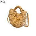 編みバッグ カゴバッグ ストロー ショルダーバッグ ハンドバッグ 夏用 手編みバッグ レディース 森ガール 和装 アウトドア お花見 大容量 スマホ/財布/小物収納 可愛い 学生 女の子 パーティバッグ