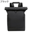 ビジネスリュック リュックサック タウンリュック 大容量 防水 15.6インチパソコン対応 ノートPC収納可 軽量 A4ファイル 多収納 スクエア型 頑丈 多機能 カジュアルリュック 出張 旅行 メンズ(4)
