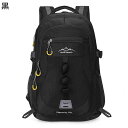 アウトドアバッグバッグパック 雨対策 登山バッグ 反射機能 リュック 撥水 ジップアップ 大容量 レッキングバッグ 人間工学 軽い コンパクト デイバッグ 通気性良 耐久性 通勤通学 アウトドア(4)
