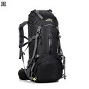登山バッグパック 45L バッグ 救援笛 クッション リュックザック 大容量 メンズ トレッキングバッグ デイパック ミリタリー 軍事ファン 撥水性加工 丈夫 耐久性/耐磨耗 旅行 行軍 スポーツ|詳細画像