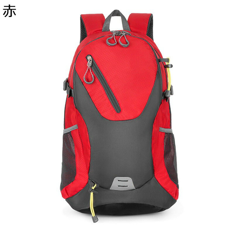 登山バッグパック 40L 反射機能 ツーウェイジッパー 登山ザック リュック 大容量 撥水 アウトドア デイパック メンズ レディース 重くない収納 ライト 雨対策 通気性 マウンテンエスケープキット