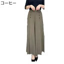 キュロットパンツ レディース ガウチョ ワイドパンツ M-5XL 9分丈 ゆったり ウエストゴム 吸汗速乾 通気性 おしゃれ 韓国風 バギーパンツ 夏 ハイウエ...