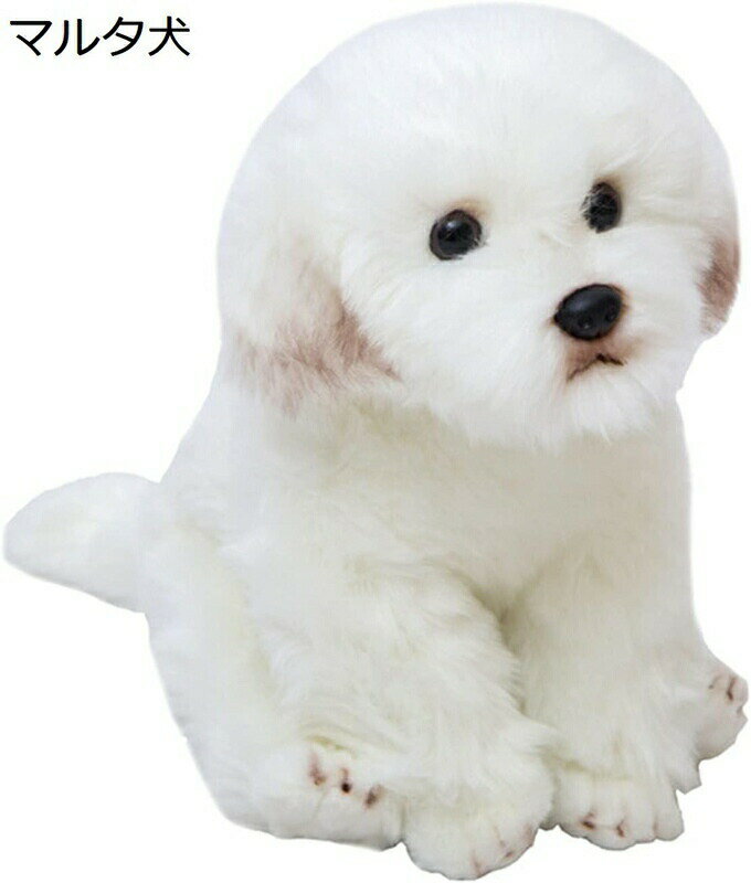 リアルおもちゃ ビションフリーゼ ぬいぐるみ いぬ 子犬 キュート ふわふわ 人気 快適さ マルタ犬 軽量 ギフト 癒される 子ども ストレス発散 リラックス インテリア 自宅 敬老の日 お見舞い プレゼント 誕生日