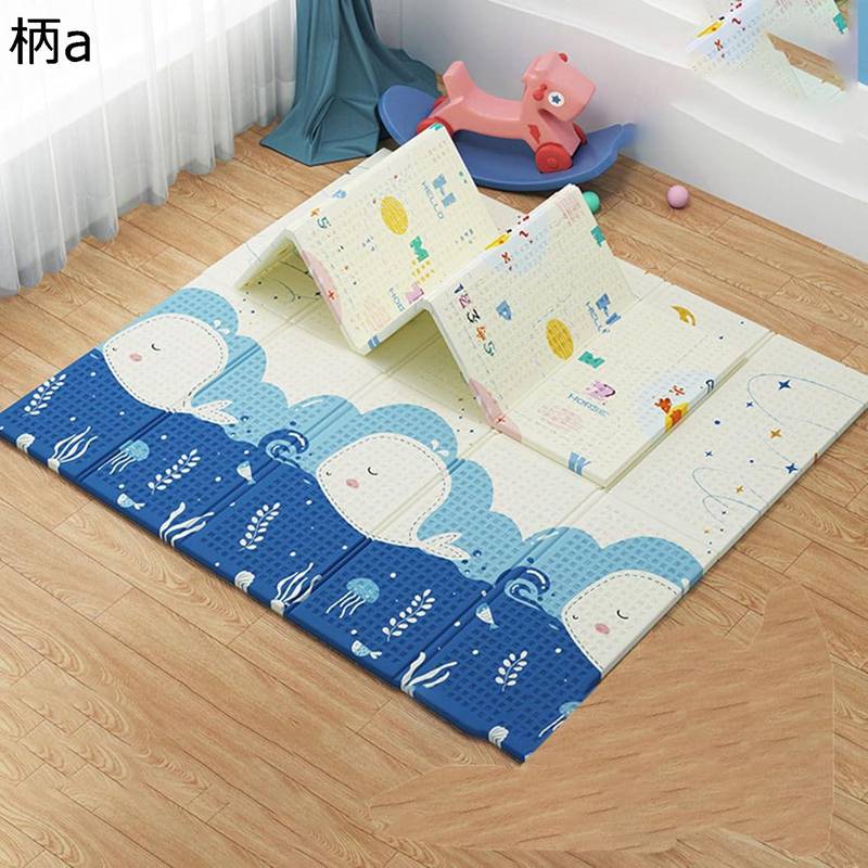 ベビープレイマット ベビーマット 折りたたみ 防音 プレイマット 防水 安全 滑り止めマット 防寒 赤ち..