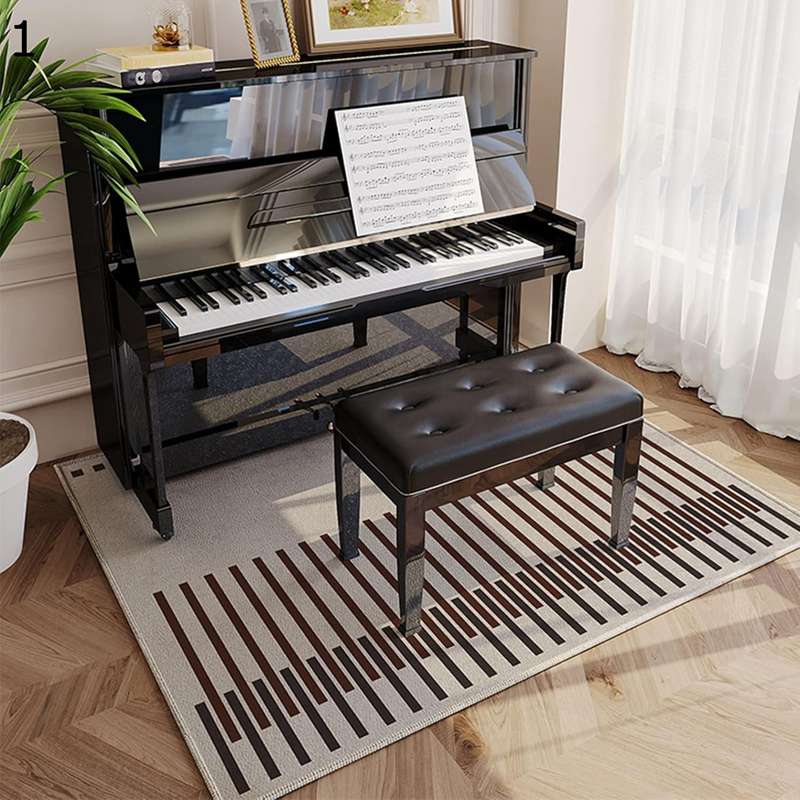 防音絨毯 ピアノ用カーペット 大判 長方形 ピアノ用防音ラグ 防音床マット アップライト ピアノ用 フロ..
