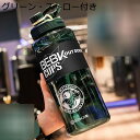 スポーツウォーターボトル 3L 大型 直飲み 手提げ付き 水筒 ストロー 2.2リットル 茶漉し プラスチック 700ml 広口ボトル オシャレボトル 超軽量 ...