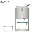 かき氷機 ふわふわ 手動式 かき氷器