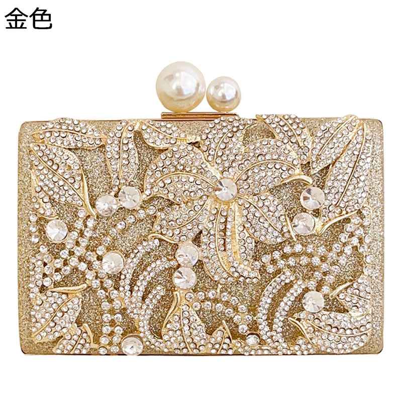 楽天parte1パーティーバッグ クラッチバッグ 結婚式 シルバー ゴールド がま口 パール ビーズ刺繍 キラキラ ラインストーン 花柄浮き彫り レディース フォーマル 卒業式 入学式 宴会バッグ ポシェット 長財布 派手