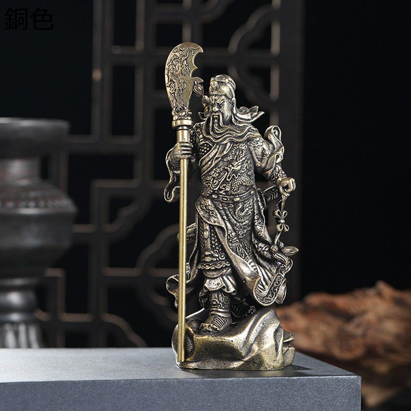 関羽像 36×22×63