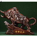 牛 丑 干支 風水 置物 木彫り 風水グッズ 金運アップ 動物像 本物そっくり 厄除け お守り 商売繁盛 手彫り 彫刻 開運祈願 干支飾り 玄関 インテリア 誕...