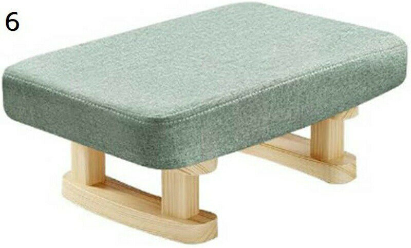 スツール 四角 木製 北欧 椅子 ローチェア 小型 座椅子 足置き台 フットレスト 腰掛け ミニスツール カバー付き 洗える シューズ着替え インテリア 通気性 ベンチシューズフット リネン リビング パインウッド