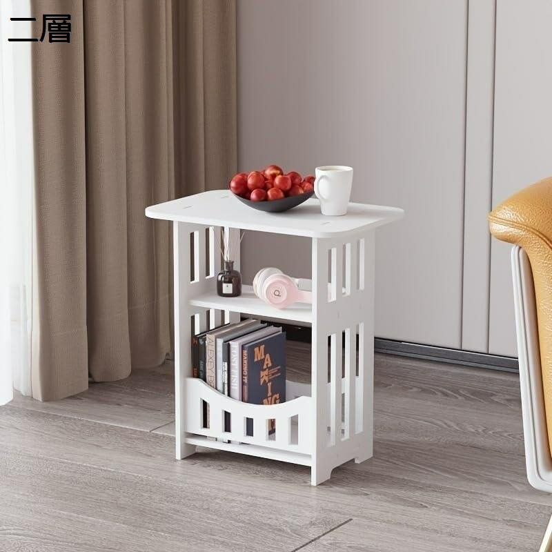 　　　 ◆◇◆人気の秘密◆◇◆ 【スペースを有効活用】コンパクトなサイドテーブルは、場所を取らずコーヒーカップを置くのに理想的。下層の収納棚と丈夫な布袋付きで、大きな物も簡単に収納可能です。 【スリムなデザイン】ソファにスライドさせることが...