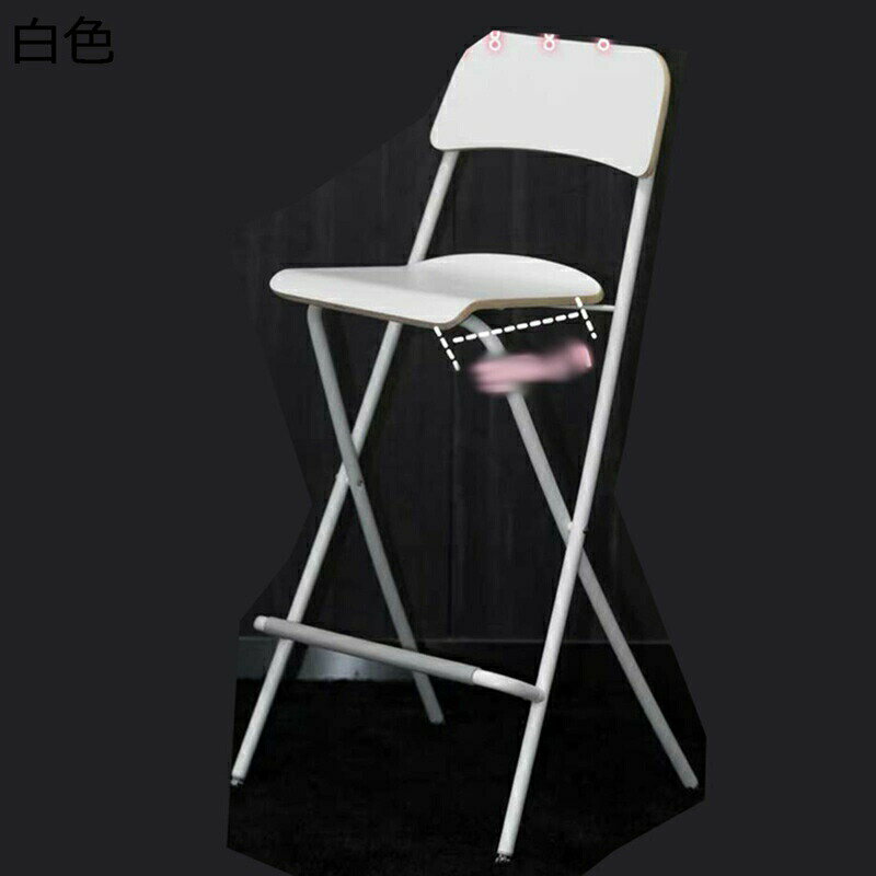 カウンターチェア 折畳 パイプイス バーカウンター・チェア 折りたたみ椅子 ハイスツール ダイニングチェア 座高さ65/74cm 背もたれ ガーデン パーティ カフェ 喫茶店 居酒屋 オフィス用 簡易椅 高い