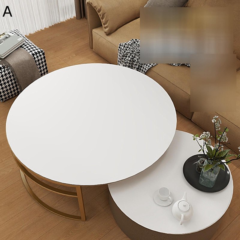 テーブルクロス PU 円形 テーブルマット 円形 ビニール センターテーブル 食卓ランナー 食卓飾り 装飾付き 汚れ防止 撥水加工 耐熱 定型処理 無味で縮まない 手入れ簡単 北欧 優雅 家具カバー