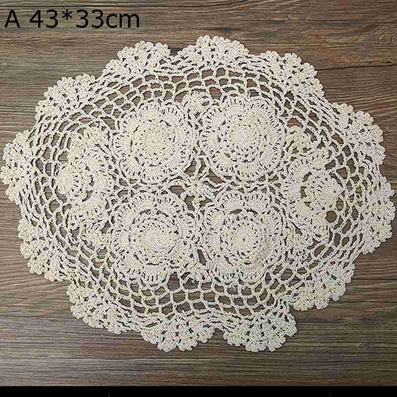 テーブルクロス 花柄 刺繍 刺繍花柄 フラワー刺繍 花瓶敷き カバー テーブル掛け 家具カバー ボヘミア..