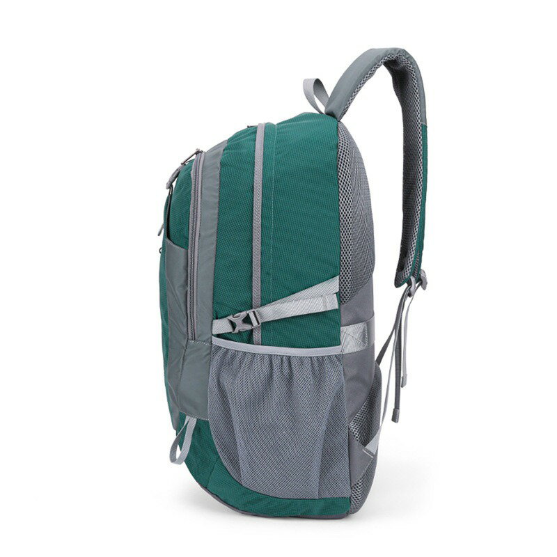 登山パック ザック ツーウェイジッパー リュックサック バックパック 防水加工 大容量 アウトドアバッグ デイパック ハイキングバッグ 通気 防災 収納性 機能性 旅行 学生 ユニセックス