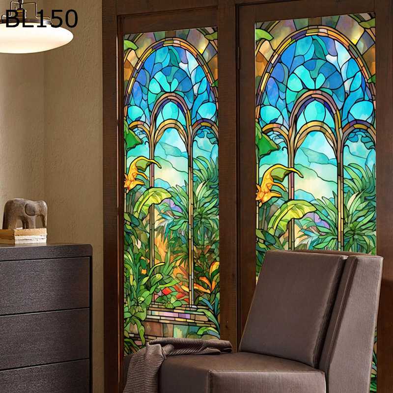 窓用ガラスフィルムステンドグラス教...