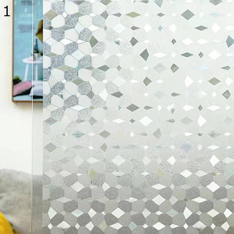 窓用フィルム 目隠しフィルム 防犯フィルム プライバシー保護 半透明 スモークフィルム 水で貼る 断熱フィルム 静電吸着 貼り直し可能 西日対策 紫外線カット すりガラス風シート 新築祝い 賃貸適用