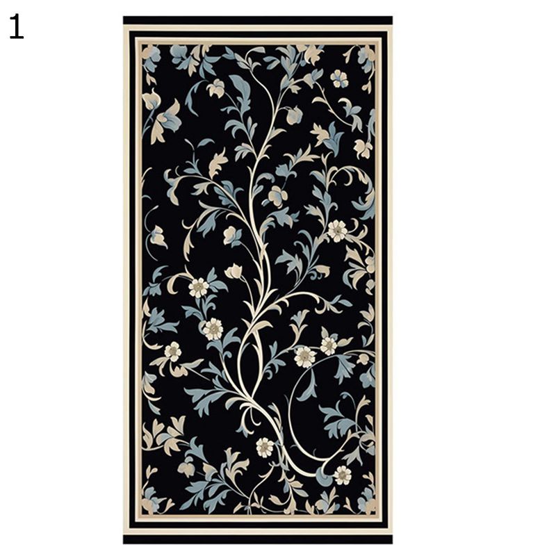 ピアノの防音絨毯 電子ピアノ 防振カーペット ピアノラグ 花柄 ヴィンテージ 四角 リビングマット 防音..