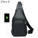 ボディバッグ ウエストバッグ 本革 メンズ ウエストポーチ 2WAY 肩掛けバッグ usb ビンテージ ポータブル 使いやすい 調節可能ベルト ポケット多数 防...