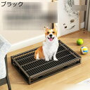 ペット用トイレ 引き出し式犬用トイレ 犬用トイレトレー 2層デザイン ステンレス鋼 細かいメッシュ 床を保護し足を乾燥させ しつけるトレー 簡単に掃除 足と床を清潔に保つ トレーニング