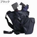 レッグバッグ バイク 迷彩 多機能 ウェストポーチ 大容量 ドロップレッグバッグ オートバイウエストバッグ レッグポーチ トラベルポーチ 仕分ポケット内蔵 高密度ナイロン 撥水 防水加工 アウトドア