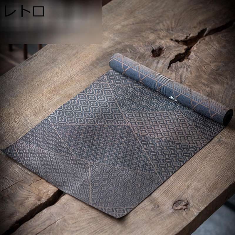 ランチョンマット テーブルランナー 和風 レトロ 防水 テーブルセンター リバーシブル ズレ防止 撥水 汚耐久耐熱 テーブルカバー 長机用 家庭用 インテリア ...