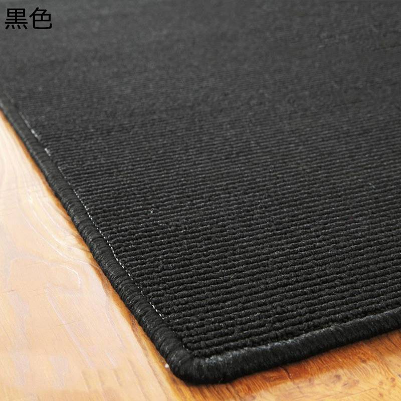 カーペット ペットマット 麻 リネン繊維 床保護 ラグ チェアマット 噛む予防 床暖房対応 大判 すべり止..