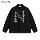 カジュアルシャツ 襟付き シャツ メンズ チェーン柄シャツ 長袖 春夏秋 ボタンダウン ゆったり 厚手 気持ちいい 通気性 透湿 上着 ワークシャツ 彼氏 リゾ...