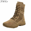 メンズ ミリタリー タクティカルブーツ コンバットブーツ サイドジップ 大きいサイズ 秋用 冬 蒸れない 軽い ワーク シューズ 軽量 滑り止め 衝撃吸収 ハイキング 砂漠靴 バイク トラベル 防風 防砂