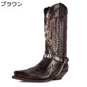 メンズ 騎士ブーツ Vカット ウェスターブーツ PUレザー 大きいサイズ Vカット チェイン飾り 秋靴 冬靴 保温 防水 レインブーツ かっこいい カジュアル ヴィンテージ トレンド ファッション