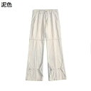 ジーパン メンズ ジーンズ ベージュ デニムパンツ フレア ワイド ゆったり シンプル 春秋用 下着 チノパン ヴィンテージ 着痩せ 日系 男らしさ 男女兼用 両サイドポケット アウトドア 学生