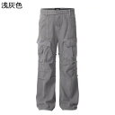 カーゴパンツ ワークパンツ レディース メンズ マルチポケット 戦術風 チノパンツ 春秋 ファッション カジュアル ルーズ 着痩せ かっこいい 韓国風 速乾性 ...