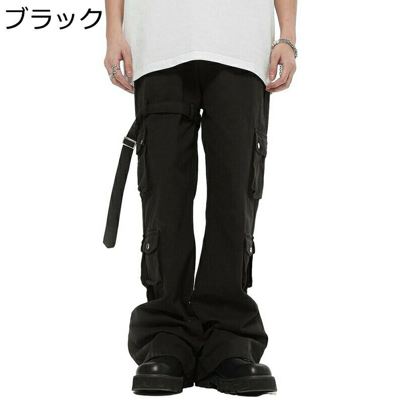 カーゴパンツ チノパン レディース メンズ イージーパンツ ワイド ゆったり 大きいサイズ ポケット付き かっこいい ファッション 春夏秋 お出掛け 通勤 通学 体型カバー 着心地よい