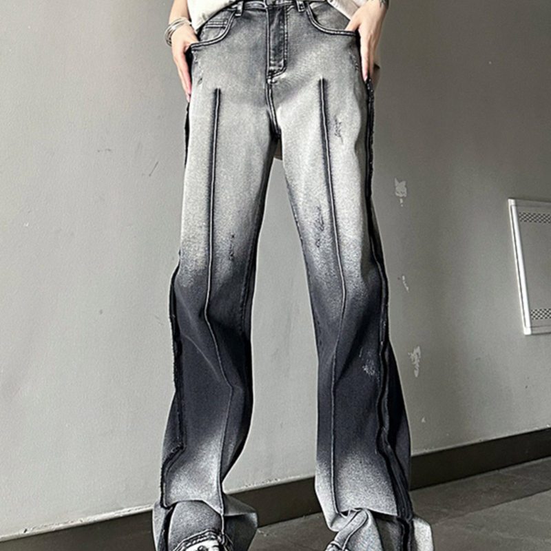 デニム パンツ ジーンズ メンズ 大きいサイズ ロングズボン ストレッチ 細身 着痩せ ヴィンテージ ウォッシュ加工 スリムフィット ファッション ボトムス 通勤通学 旅行 春夏秋