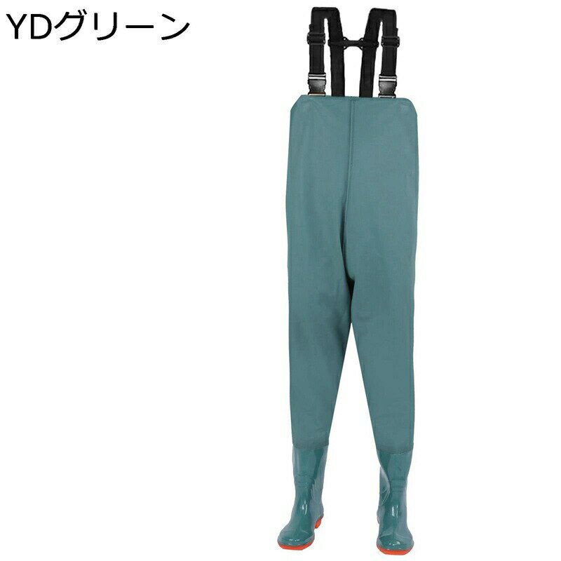 ウェーダー 胴長 チェストハイ フィッシングウェーダー 釣り 防水ズボン 防水長靴 渓流 海 田植え 水産業 漁業 鮮魚店 水場仕事 河口 川釣り 水仕事 畑仕事 完全防水 長靴 ワンタッチベルト