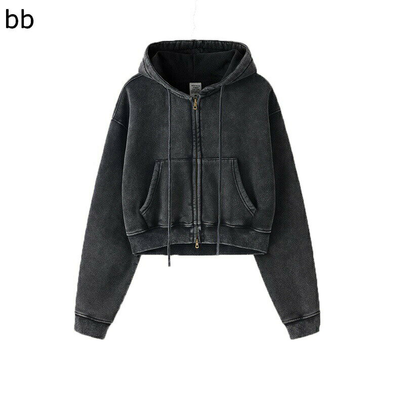 パーカー レディース ヘソ出し ジップアップ 春秋服 長袖 プルオーバー トレーナー オーバーサイズ 厚手 y2k ゆったり プルパーカー 個性的 スウェット カジュアル ストリート ショート 贈り物 トップス